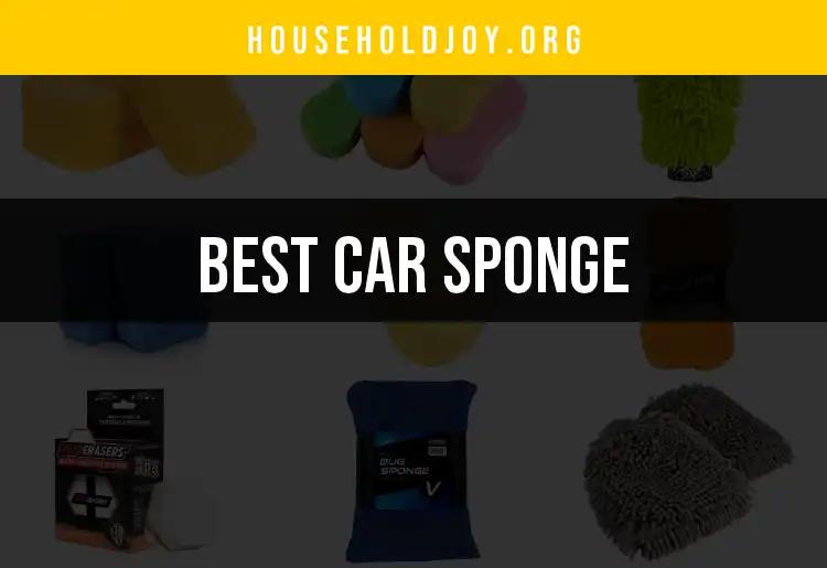 11 Car Sponges That Make Cleaning a Breeze
