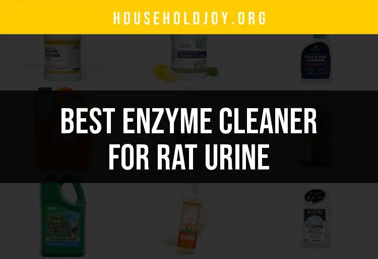 19 Best Enzyme Cleaners for Rat Urine You Need to Try