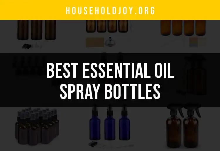 12 Essential Oil Spray Bottles That Elevate Your Aromatics